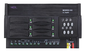 DIN диммер 6-канальный, 2А на канал HDL-MD0602.432 (Устройства исполнительные HDL), Китай