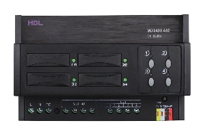 DIN диммер 4-канальный, 3А на канал HDL-MD0403.432