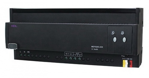 DIN Универсальный диммер Training Edge 2-канальный, 3А на канал, HDL-MDT0203.433