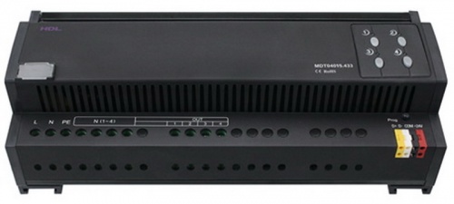 DIN Универсальный диммер Training Edge 4-канальный, 1,5А на канал, HDL-MDT04015.433