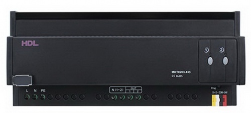 DIN Универсальный диммер Training Edge 2-канальный, 3А на канал, HDL-MDT0203.433