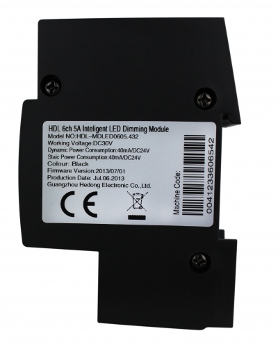 5А LED диммерный модуль, 6 каналов, HDL-MDLED0605.432