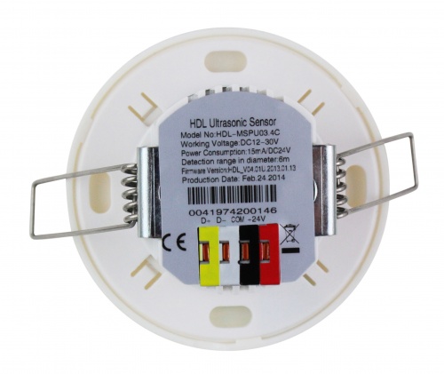 Компактный потолочный ультразвуковой сенсор, HDL-MSPU03.4C